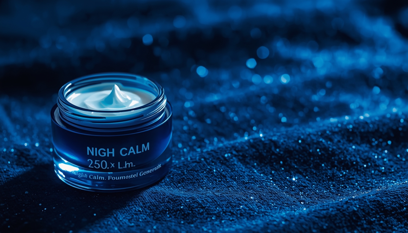 NightCalm Formula i elegant burk med naturliga ingredienser